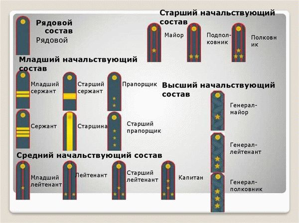 Звания в полиции России: список и условия присвоения